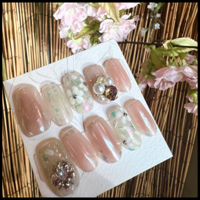 Jelly Press-on Nails - #001